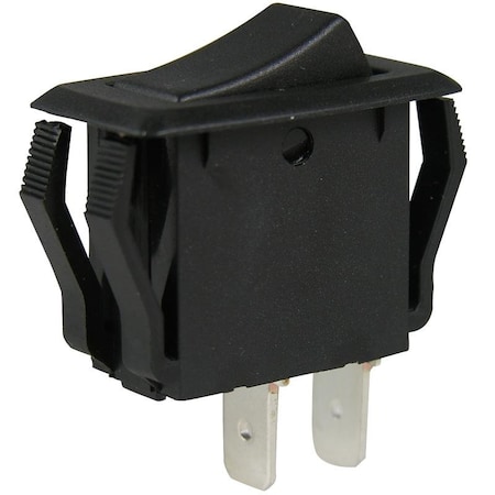 GSW Rocker Switch, 816 A, 125250 V, SPST, 055 X 112 In Panel Cutout, Nylon Housing Material